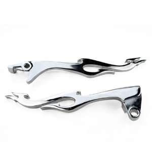 Durable Silver Aluminum Alloy Motorcycle Brake Clutch Lever for suzuki 