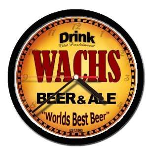  WACHS beer and ale cerveza wall clock 