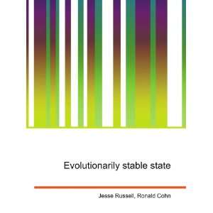  Evolutionarily stable state Ronald Cohn Jesse Russell 