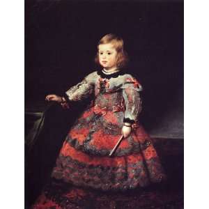   Diego Velazquez   32 x 42 inches   Infanta Margarita 2