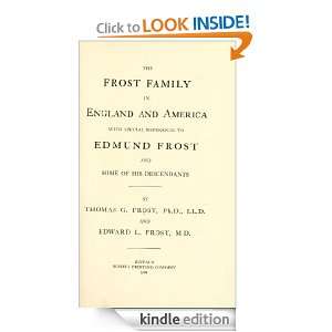  Frost family in England and America with special reference to Edmund 