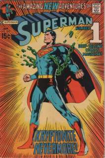 SUPERMAN #233 VG+ CLASSIC NEAL ADAMS COVER  