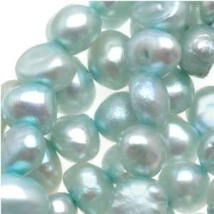  Light Aqua Blue Cultured Nugget Pearls 4 7mm (16 In Strand 