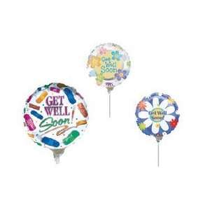  Mayflower Balloons 5412 9 Inch Get Well Assortment Pack Of 
