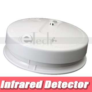 New Anti light LED temperature IR smoke detector Alarm  