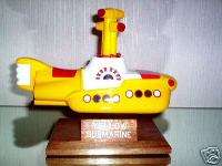 Beatles Yellow Submarine Wood Model Sub Paul McCartney  