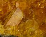   GOLDEN SELENITE Yellow Angel Wing Twin Gem Crystals Ica Peru for sale