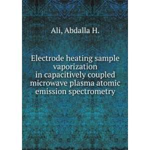   microwave plasma atomic emission spectrometry Abdalla H. Ali Books