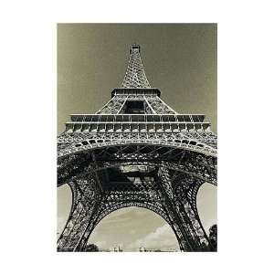  Eiffel Tower Looking Up HIGH QUALITY MUSEUM WRAP CANVAS 