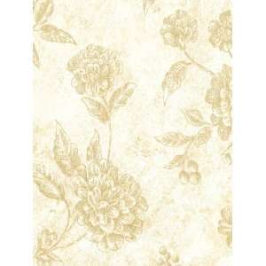  Trailing Floral Commercial Wallpaper