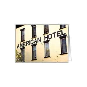 American Hotel Card