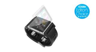 LunaTik TikTok Watch Band Strap for iPod Nano 6G Black AUTHENTIC 100% 