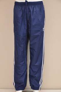 Adidas Originals Cool Breeze Wind Pants Navy 2XL  