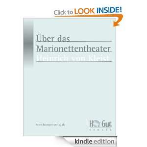Über das Marionettentheater   mit Anmerkungen (German Edition 