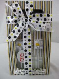 NEW Wash Up Hand Soap & Lotion Gift Set   Lemon Verbina  