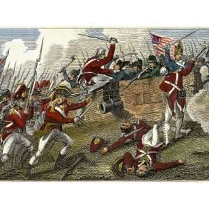  and American Troops at the Battle of Bunker Hill During the American 