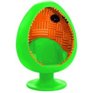  5.1 Sound Egg Chair   Bright Green/Orange Electronics