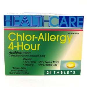  Health Care Chlor allergy Tablets 4 hour (Chlor trimeton 