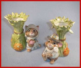 These adorable candle holders are used but in like new condition. The 