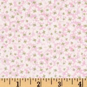  44 Wide Victorias Guest House Tiny Flowers Lilac Fabric 