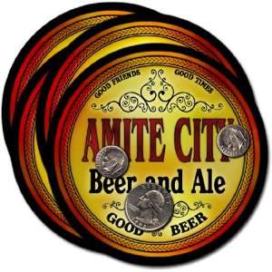  Amite City, LA Beer & Ale Coasters   4pk 