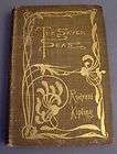 The SEVEN SEAS by Rudyard Kipling POETRY D. Appleton&Co.Ne​w York 