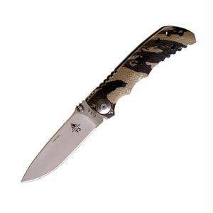  Harsey T3, Camo Nylon Handle, Tactical Blade, Plain 