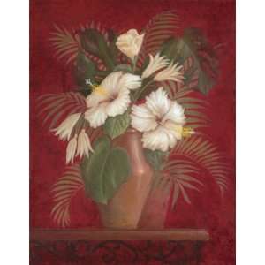   Hibiscus I Finest LAMINATED Print Gloria Eriksen 22x28