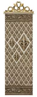 BILTMORE ~ FLEUR DE LIS Tapestry Wall Hanging Panel 725734596345 