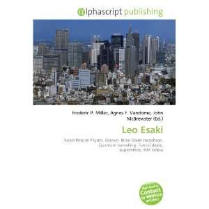  Leo Esaki (9786132900463) Books
