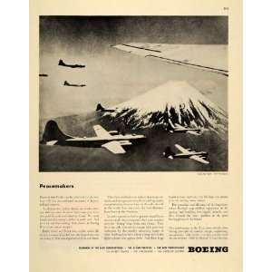   Bomber Wartime Aviation Industry   Original Print Ad