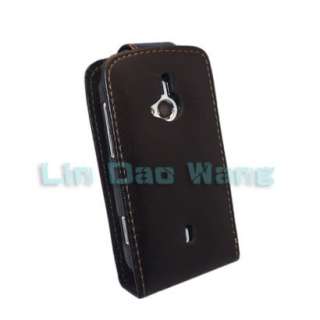   Case Cover + LCD Film For Sony Ericsson WT19i Live With Walkman  