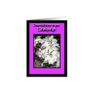  Congratulations Scholarship Lily Mixed Flower Bouquet 