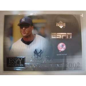   Derek Jeter Yankees ESPY Award Winners Insert BV $6