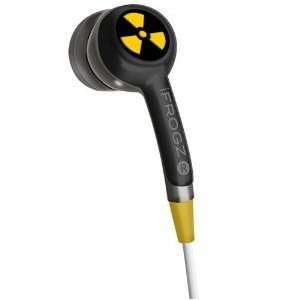  ifrogz Earpollution D 33 Noise Isolating Earbuds, Black 