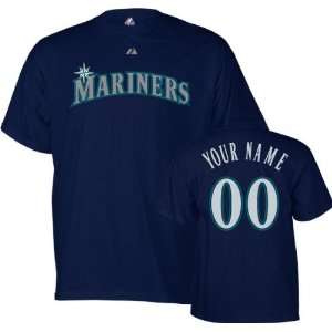  Seattle Mariners T Shirt Personalized Name and Number T 