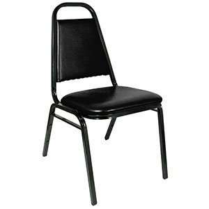  Black Stackable Banquet Chair