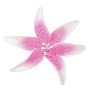  Stargazer Pink Fondant Gum Paste Lily 4 1/2