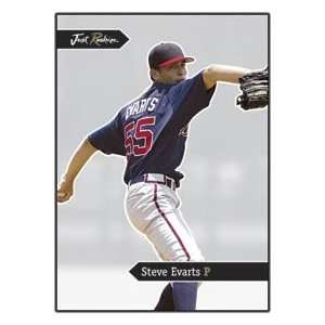  2006 Just Minors JUST ROOKIES JR 13 Steve Evarts (ATL   P 