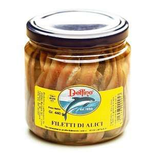 Anchovy Filet in Oil Delfino Battista Grocery & Gourmet Food