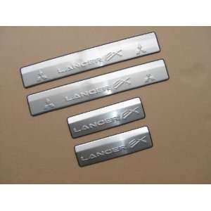   Chrome Door Sills For Mitsubishi Lancer EX 2009 2011 