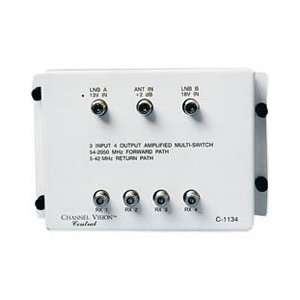  Channel Vision C 1134 Multiswitch 3 In 4 Out Electronics