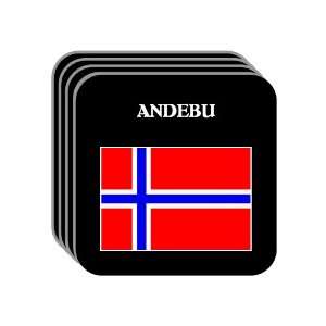  Norway   ANDEBU Set of 4 Mini Mousepad Coasters 