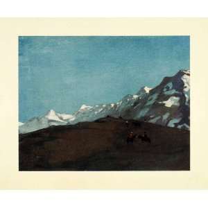   Forrest Landscape Art Andes Mountains Brazil   Original Color Print
