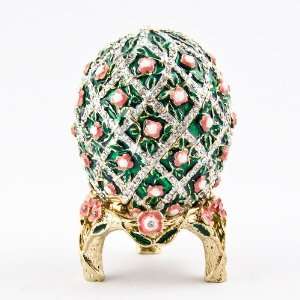  Faberge Eggs, Faberge Egg, Rose Trellis Faberge Egg 