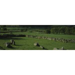 Stone Wall on a Field, Wicklow, Republic of Ireland Photographic 