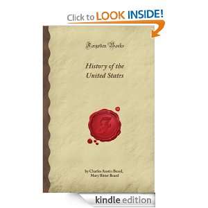 HISTORY OF THE UNITED STATES CHARLES A. BEARD, MARY R. BEARD  