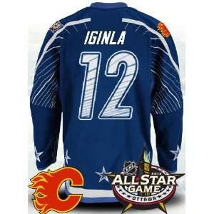  EDGE Calgary Flames Authentic NHL Jerseys #12 Jarome Iginla Hockey 