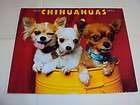 Just Chihuahuas Dog 2012 Wall Calendar 10.5x13Good for poster No 