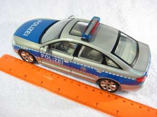 Audi A6 Police Cararama Diecast Car Model 124 1/24  